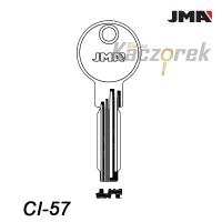 JMA 126 - klucz surowy mosiężny - CI-57